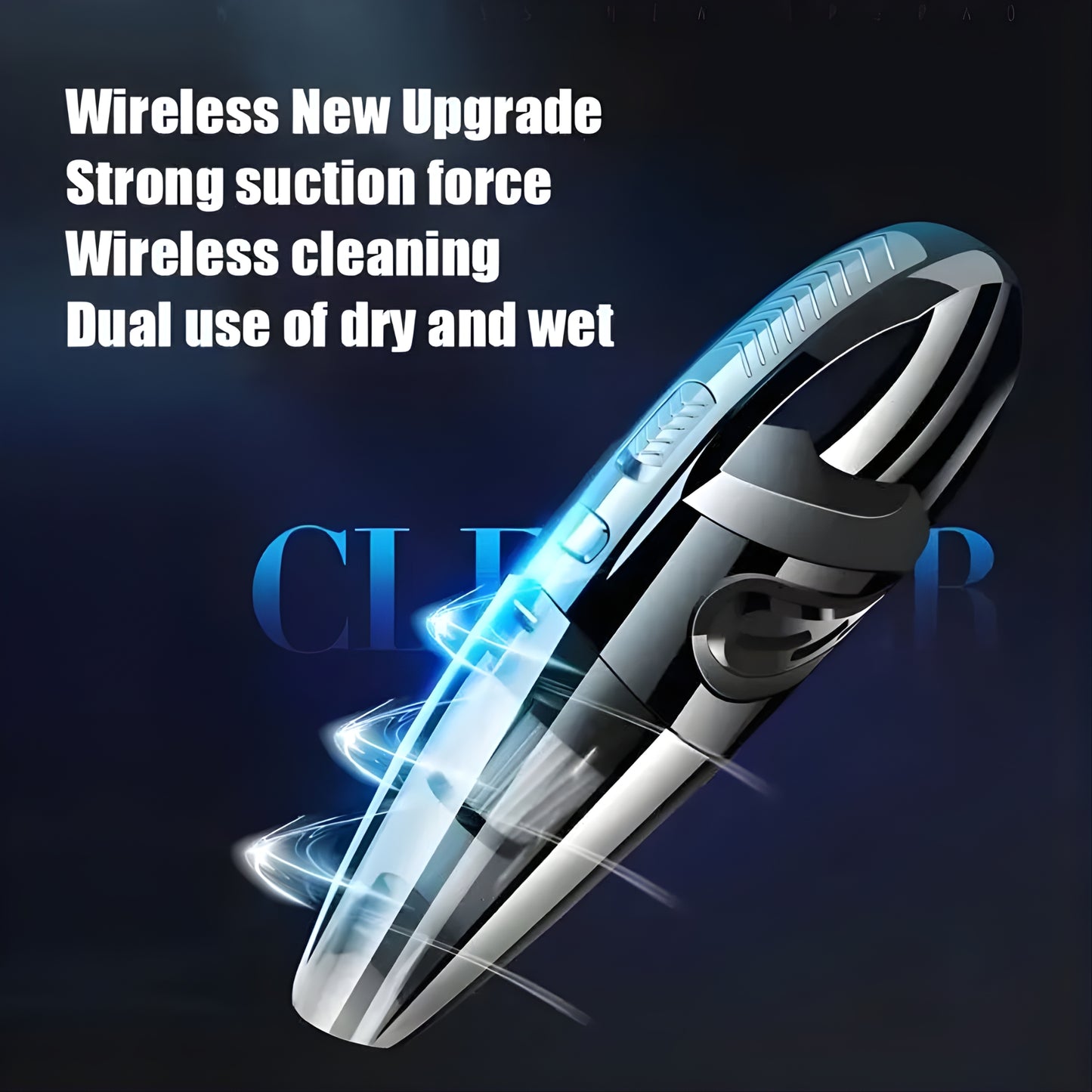 2025 Multi‑Function New Handheld Vacuum Cleaner – Cordless High‑Suction for Home + Car