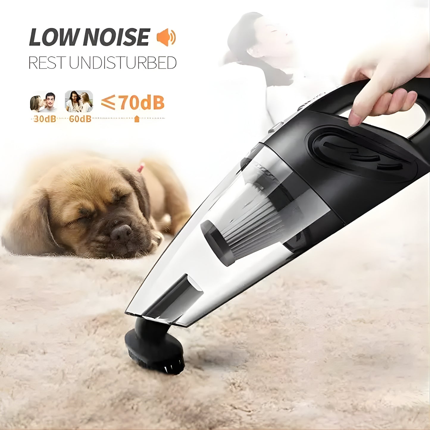 2025 Multi‑Function New Handheld Vacuum Cleaner – Cordless High‑Suction for Home + Car