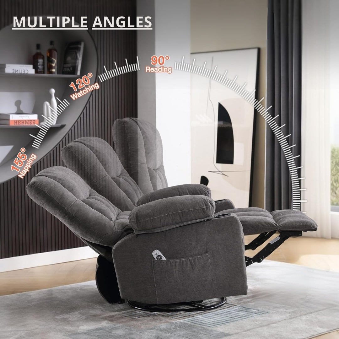 Heavy Duty Vibration Massage Recliner