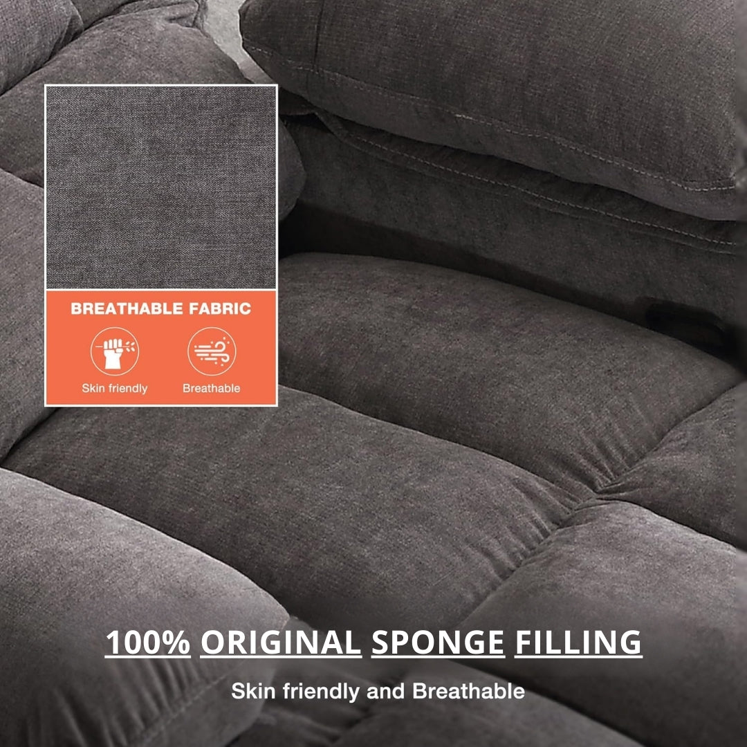 Heavy Duty Vibration Massage Recliner