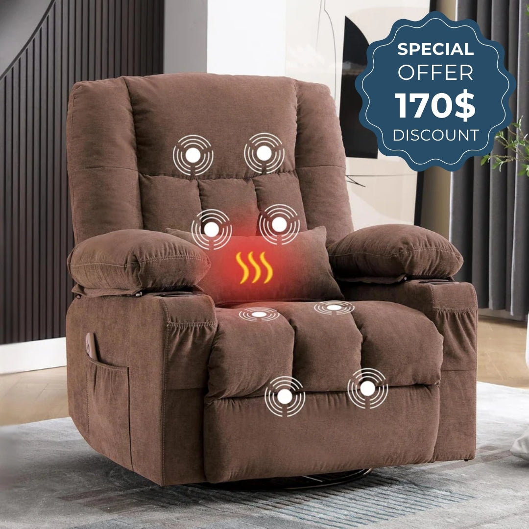 Heavy Duty Vibration Massage Recliner