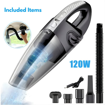 2025 Multi‑Function New Handheld Vacuum Cleaner – Cordless High‑Suction for Home + Car