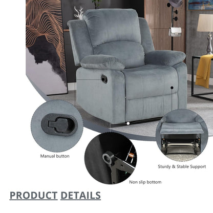 Oversize Manual Heavy Duty Recliner Chair
